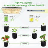 Mars Hydro TS1000 Full Spectrum LED Grow Light Sunlike Dimmable Lamp for Hydroponics Indoor Veg Flower