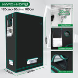 Mars Hydro TSL2000W Led Grow Lights+Indoor Grow Tent Hydroponics Grow Kits Veg Flower Combo