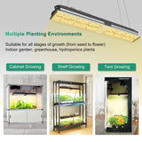 【Clearance Sale】Mars Hydro SP150 Led Grow Light Full Spectrum Strip Hydroponics Panel Indoor Plants High Yield