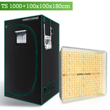 Mars Hydro TS 1000W Led Grow Lights+100*100*180 Indoor Grow Tent Hydroponics Grow Kits Veg Flower Combo