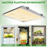 【New Stock Arrived】Mars Hydro TS 3000W LED Grow Lights Full Spectrum Plant Lamp Indoor Veg Flower