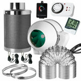 【New Stock Arrived】Mars Hydro TS 600W LED Grow Light Full Grow Kits+60x60x140cm Tent+Fan Carbon Filter IR